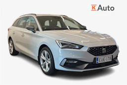 valkoinen SEAT Leon Sportstourer 2021 kuva 1.