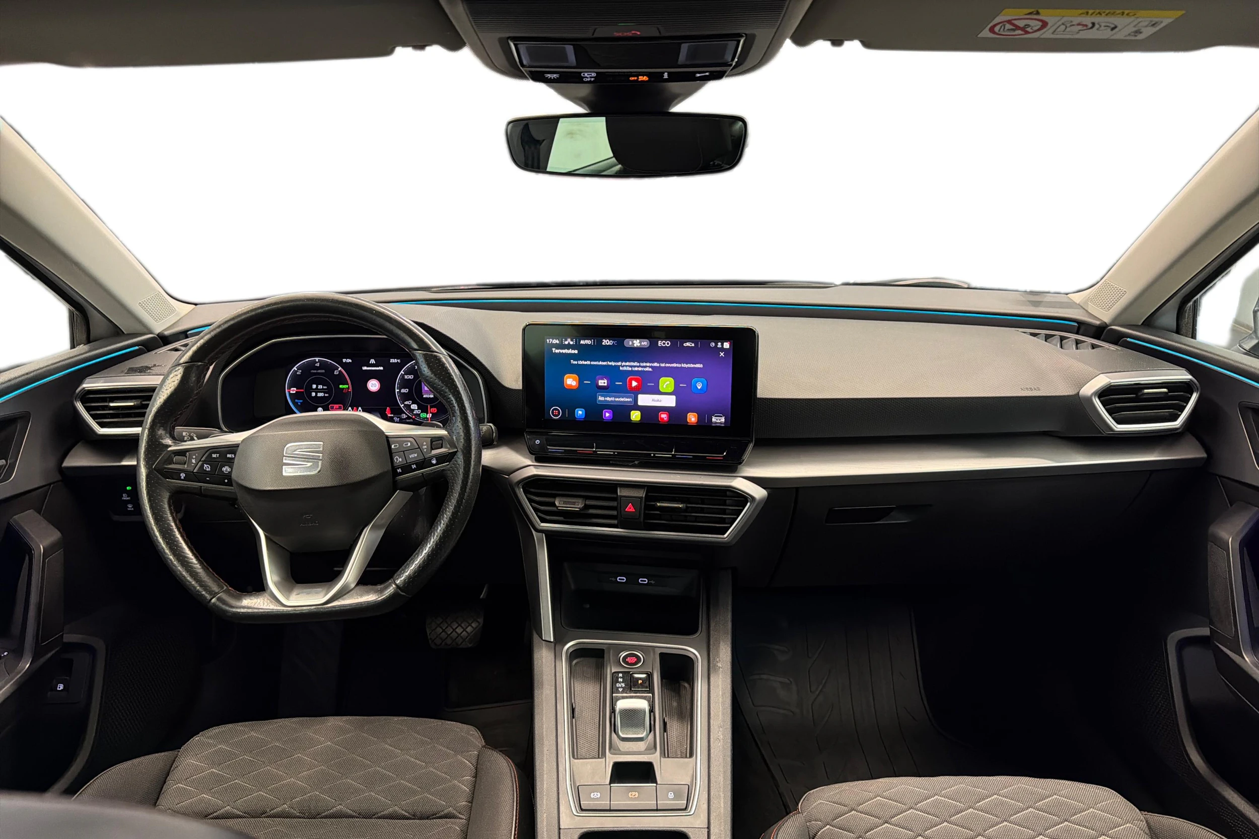 valkoinen SEAT Leon Sportstourer 2021 kuva 7.