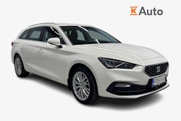 valkoinen SEAT Leon Sportstourer 2021 kuva 1.