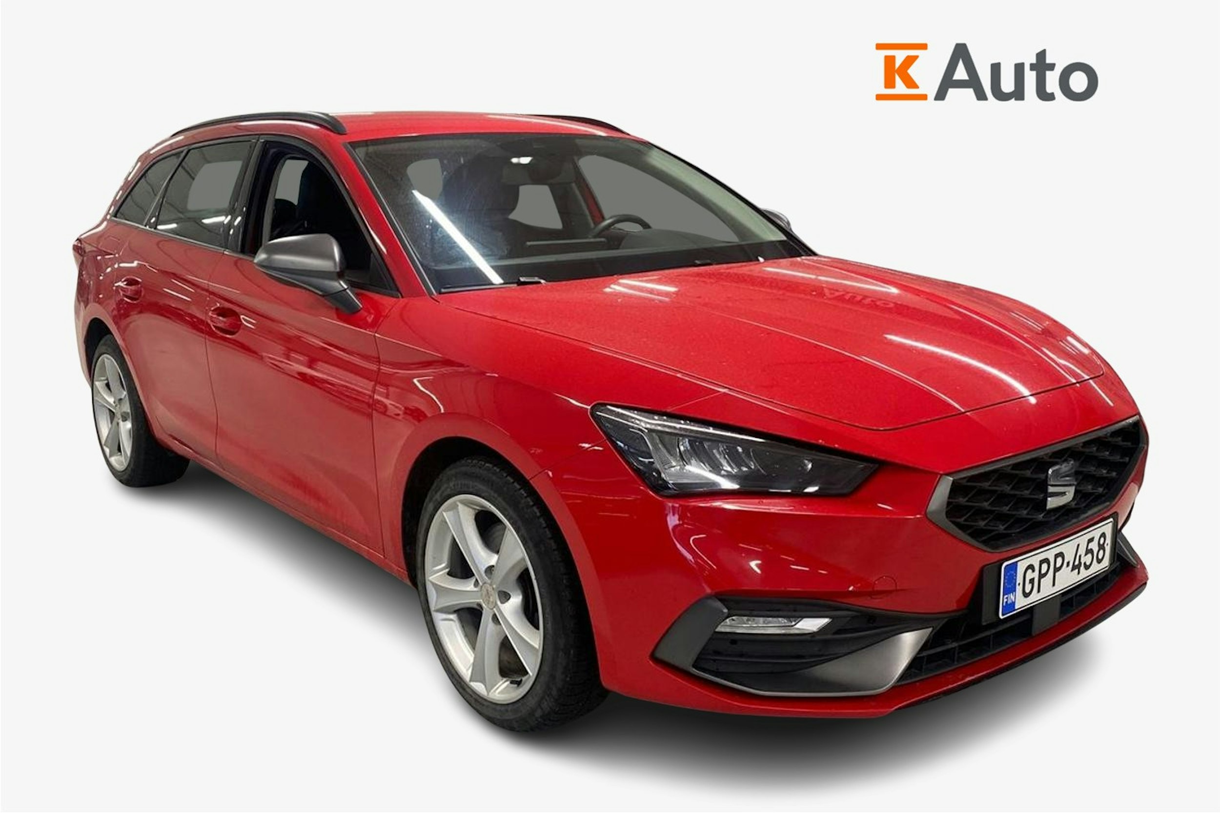 punainen SEAT Leon Sportstourer 2021 kuva 1.