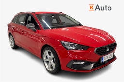 punainen SEAT Leon Sportstourer 2021 kuva 1.