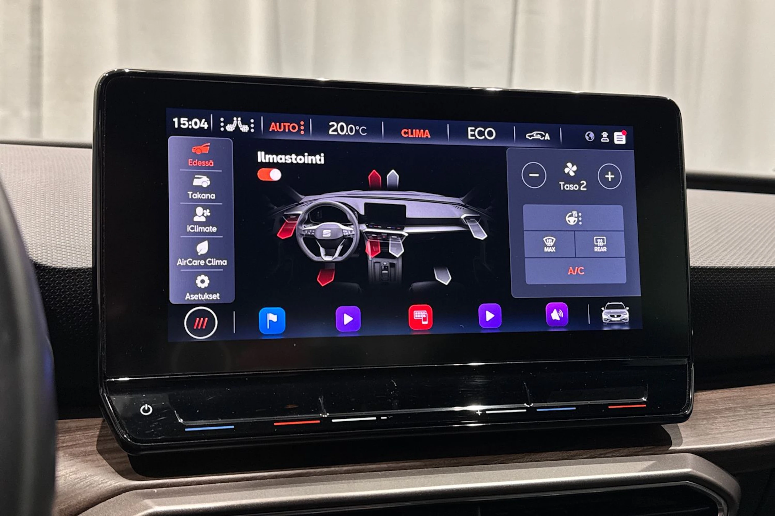 musta SEAT Leon Sportstourer 2021 kuva 25.