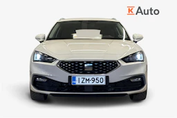 valkoinen SEAT Leon Sportstourer 2021 kuva 4.