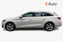 valkoinen SEAT Leon Sportstourer 2021 kuva 5.