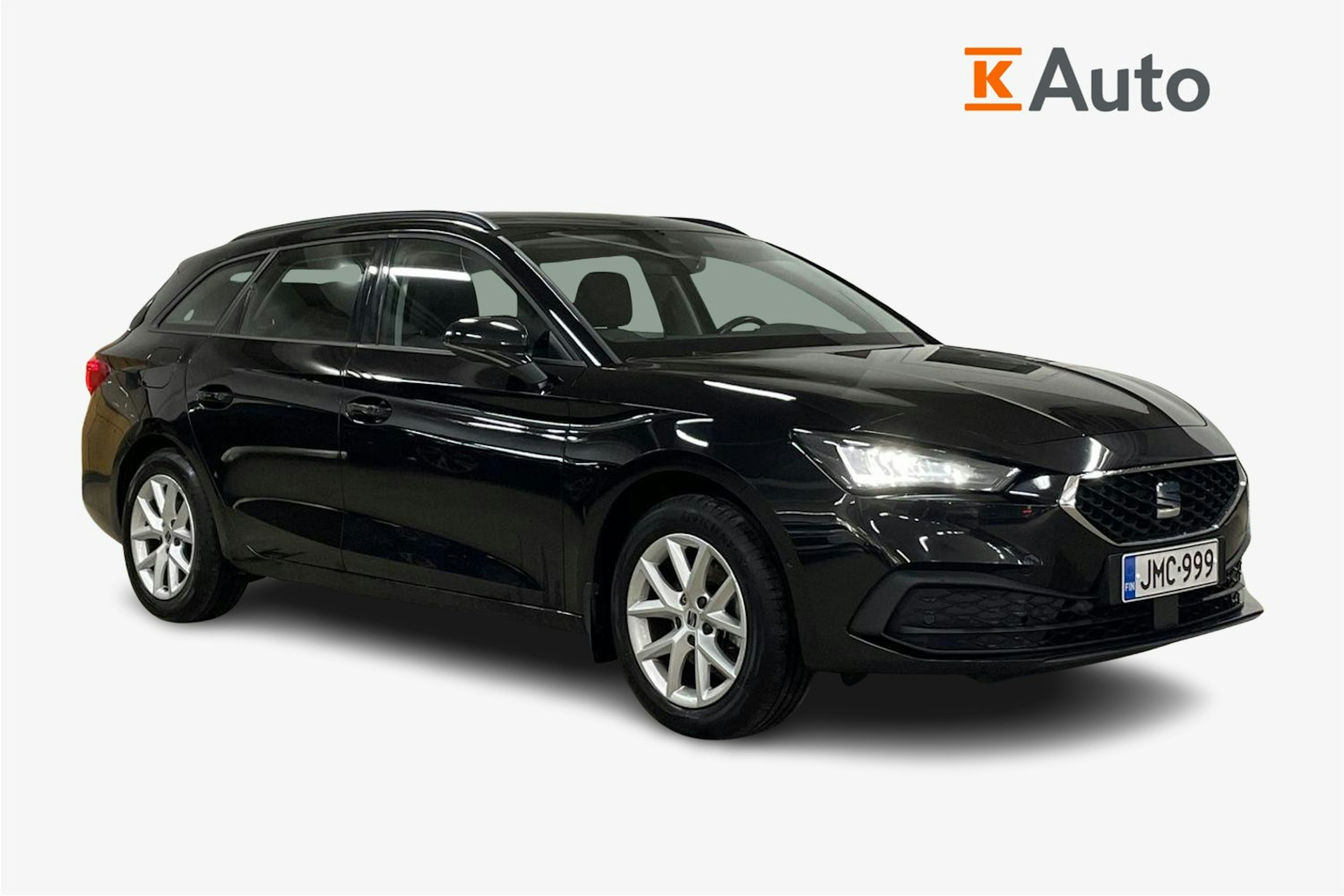 Musta SEAT LEON SPORTSTOURER 2021 kuva 1.