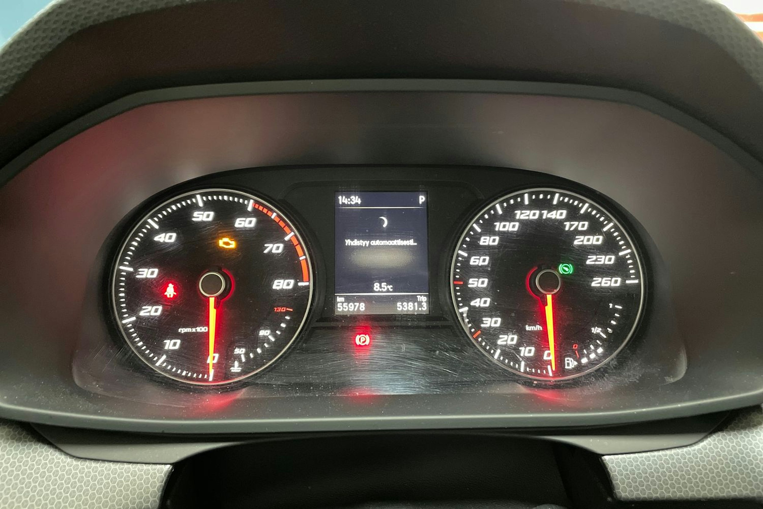 Musta SEAT LEON SPORTSTOURER 2021 kuva 16.