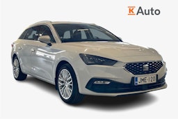 Valkoinen SEAT Leon Sportstourer 2021 kuva 1.