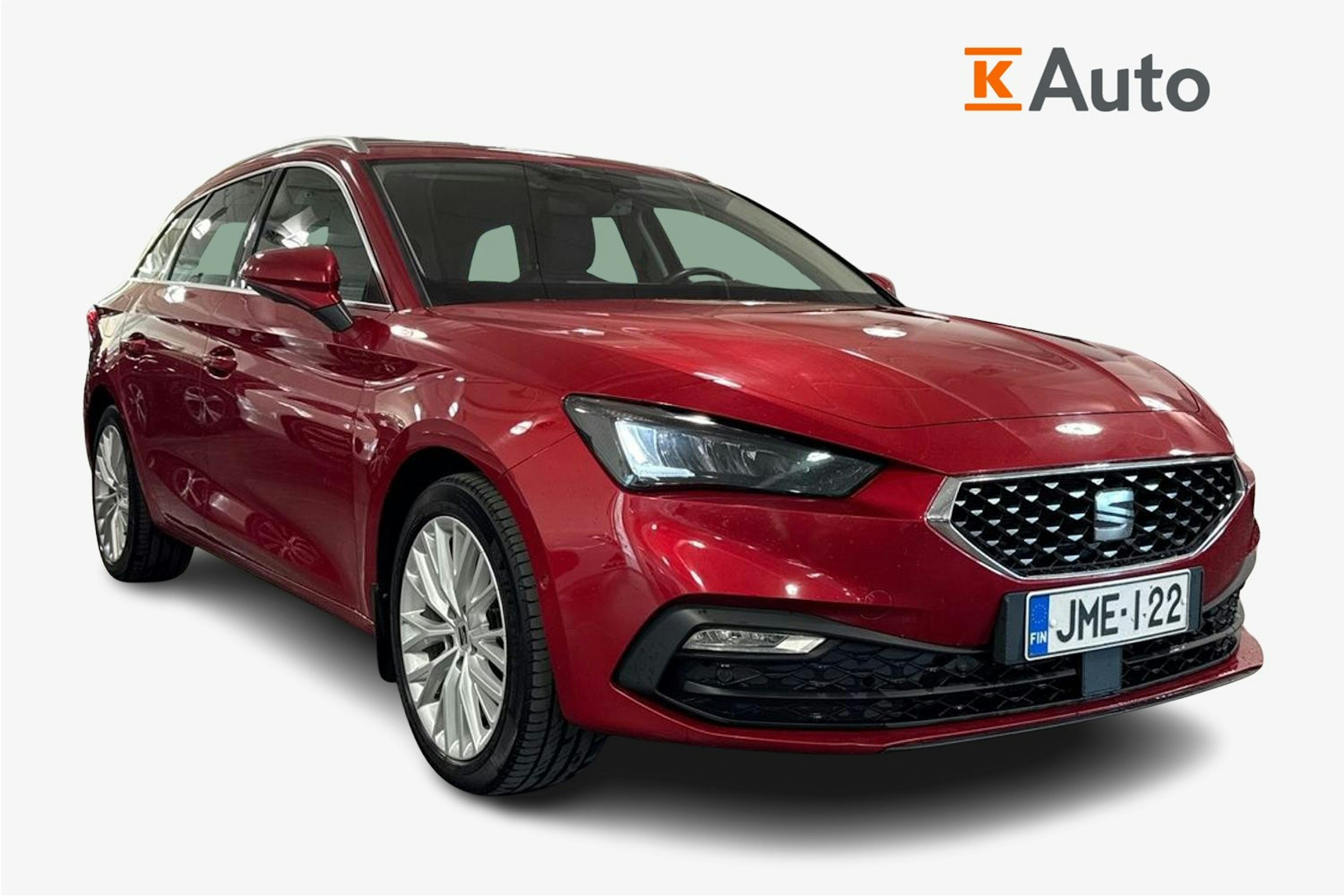 met. punainen SEAT Leon Sportstourer 2021 kuva 1.
