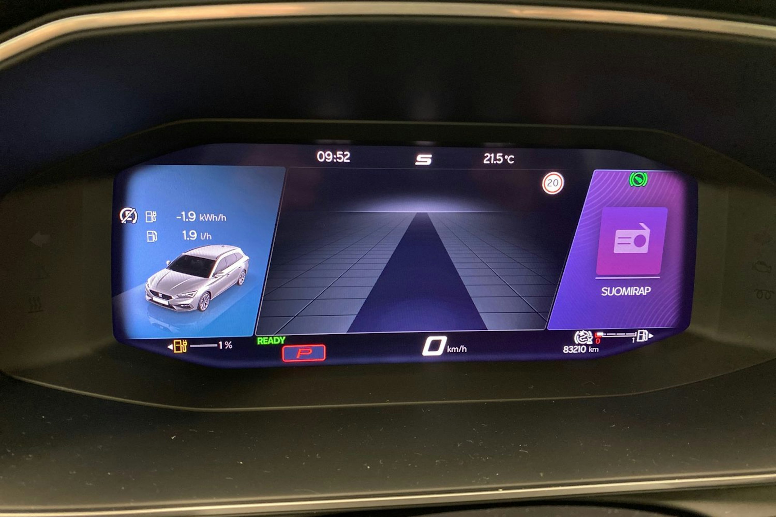 musta SEAT Leon Sportstourer 2021 kuva 16.