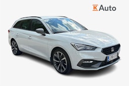 valkoinen SEAT Leon Sportstourer 2021 kuva 1.
