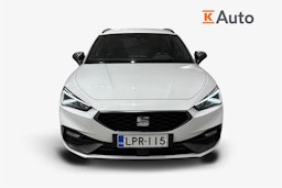 valkoinen SEAT Leon Sportstourer 2021 kuva 4.