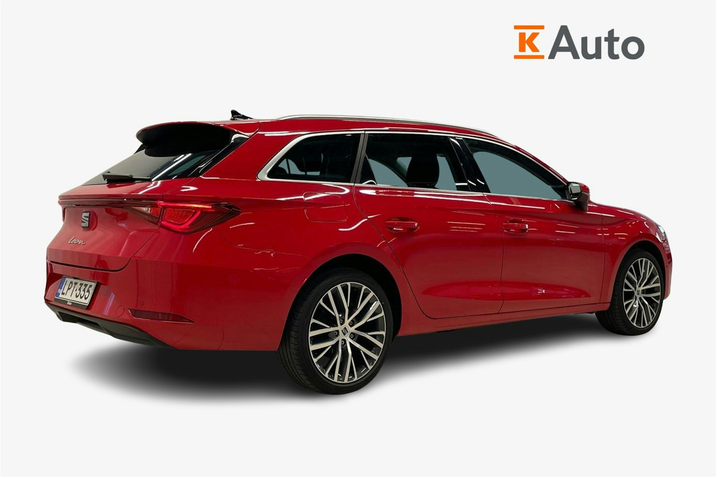 Punainen SEAT LEON SPORTSTOURER 2021 kuva 2.