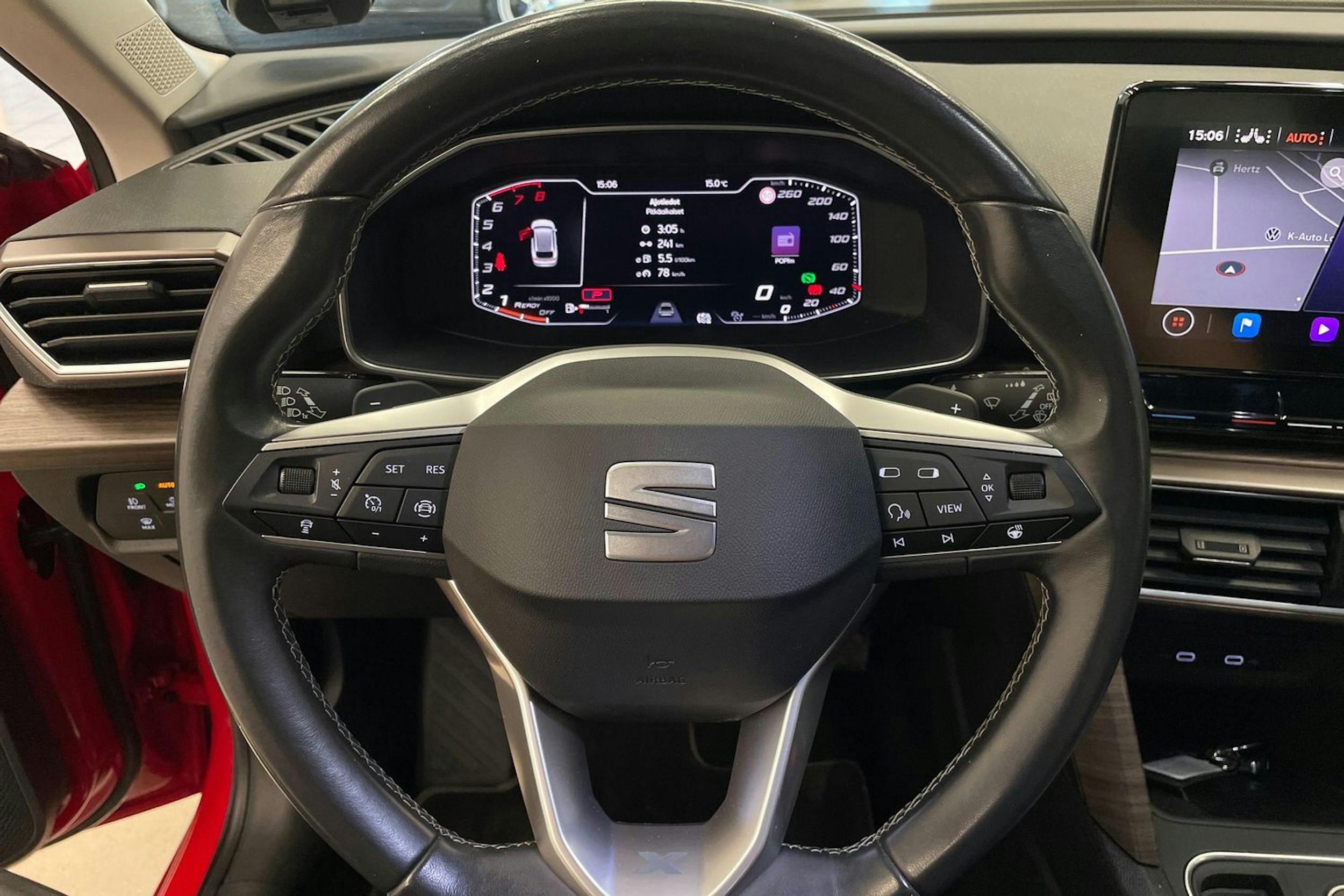 Punainen SEAT LEON SPORTSTOURER 2021 kuva 15.