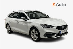 valkoinen SEAT Leon Sportstourer 2021 kuva 1.