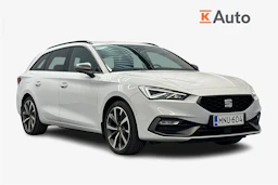 valkoinen SEAT Leon Sportstourer 2021 kuva 1.