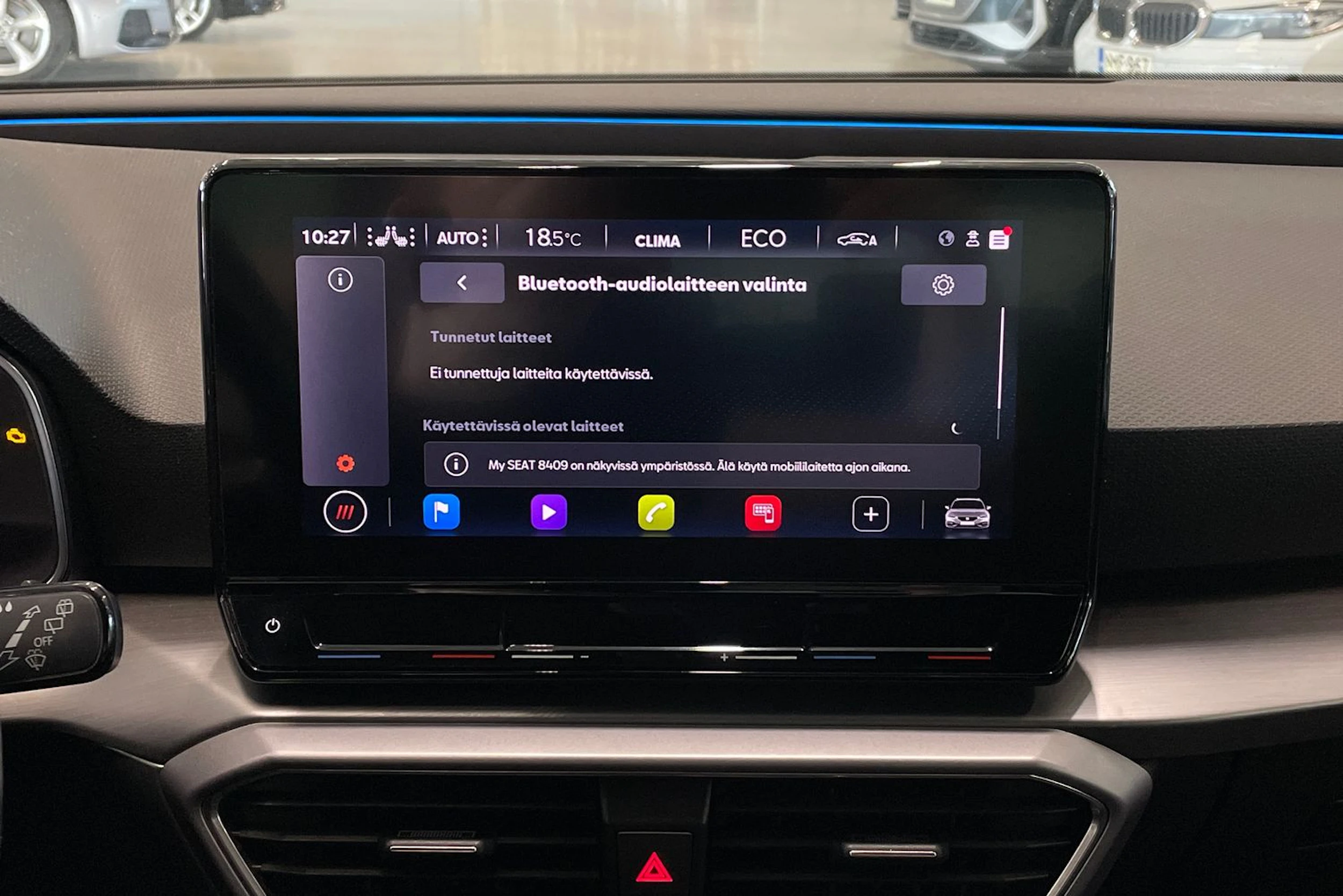Musta SEAT LEON SPORTSTOURER 2021 kuva 17.