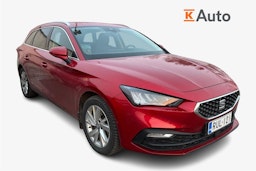 punainen SEAT Leon Sportstourer 2021 kuva 1.