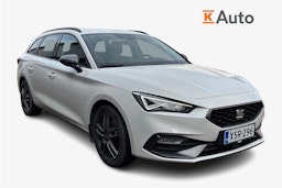 valkoinen SEAT Leon Sportstourer 2021 kuva 1.
