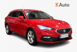 punainen SEAT Leon Sportstourer 2021 kuva 1.