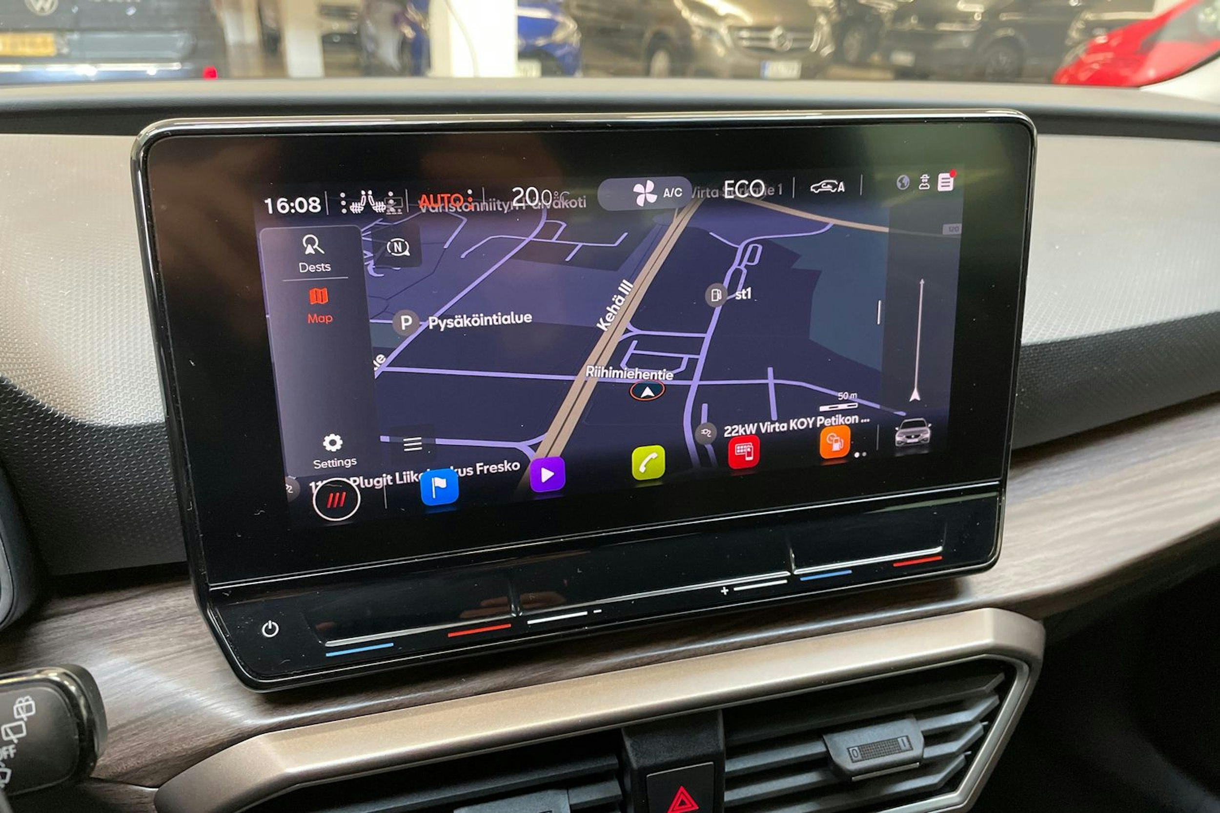 sininen SEAT Leon Sportstourer 2021 kuva 30.