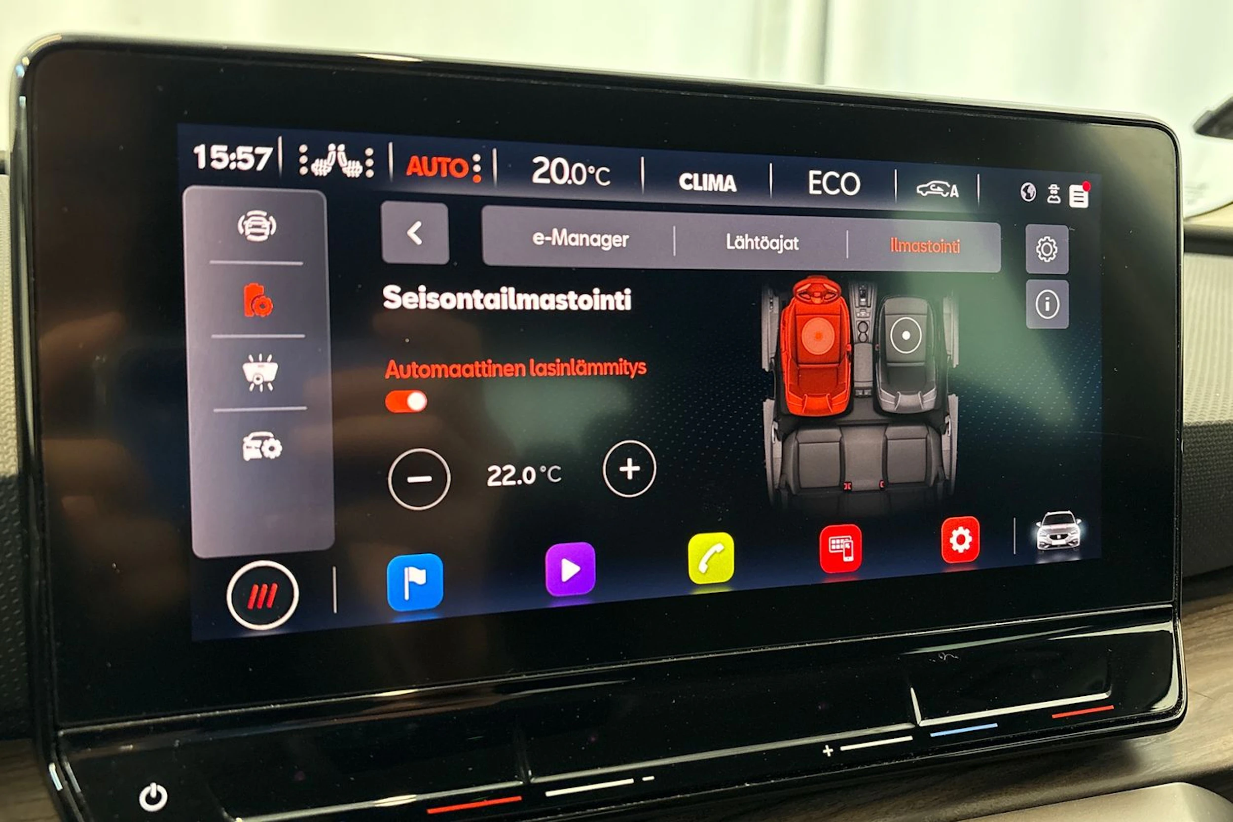 musta SEAT Leon Sportstourer 2021 kuva 24.