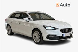valkoinen SEAT Leon Sportstourer 2021 kuva 1.