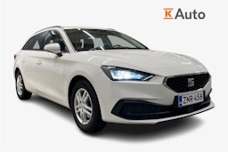 valkoinen SEAT Leon Sportstourer 2021 kuva 1.