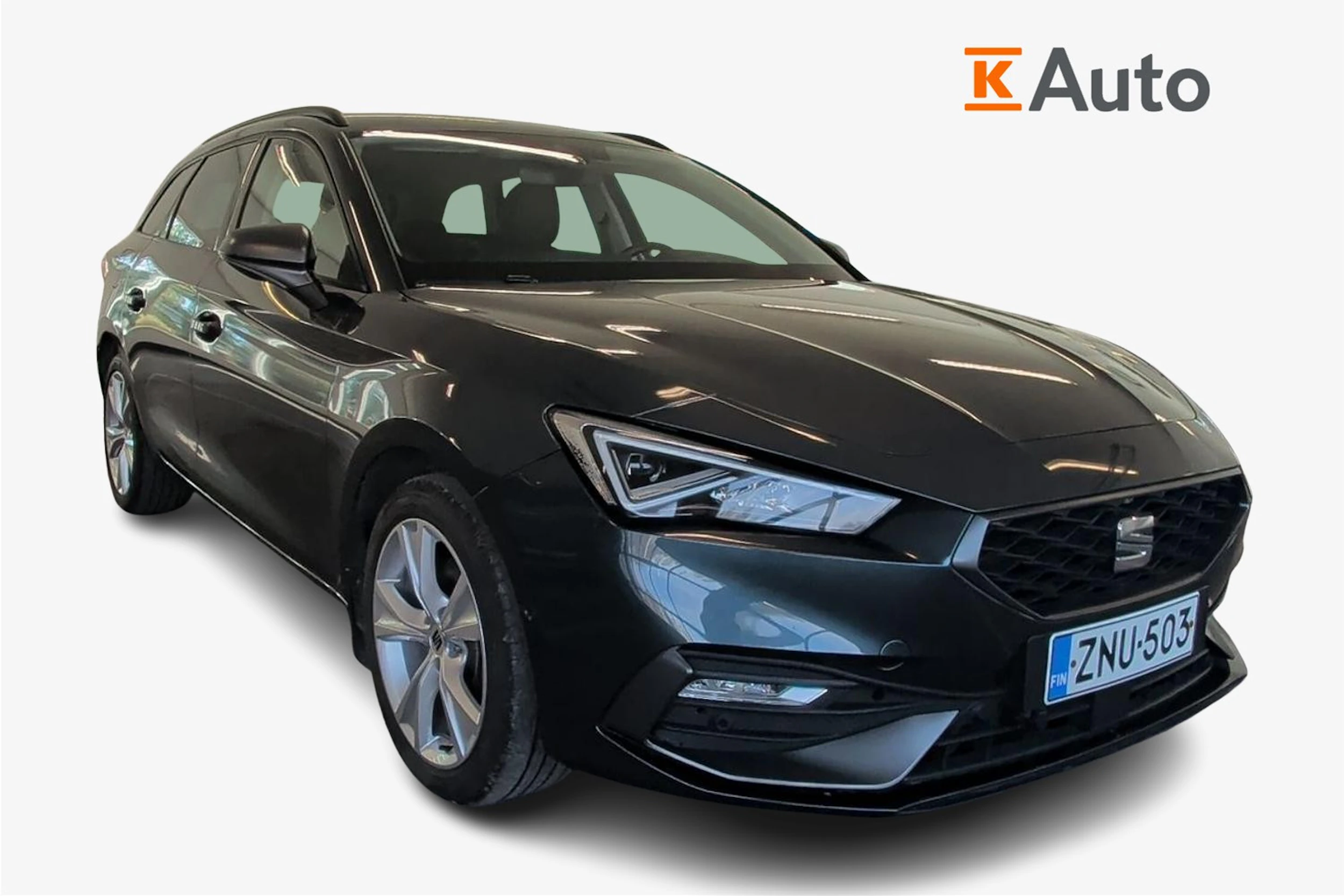 met. harmaa SEAT Leon Sportstourer 2021 kuva 1.