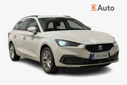 valkoinen SEAT Leon Sportstourer 2022 kuva 1.