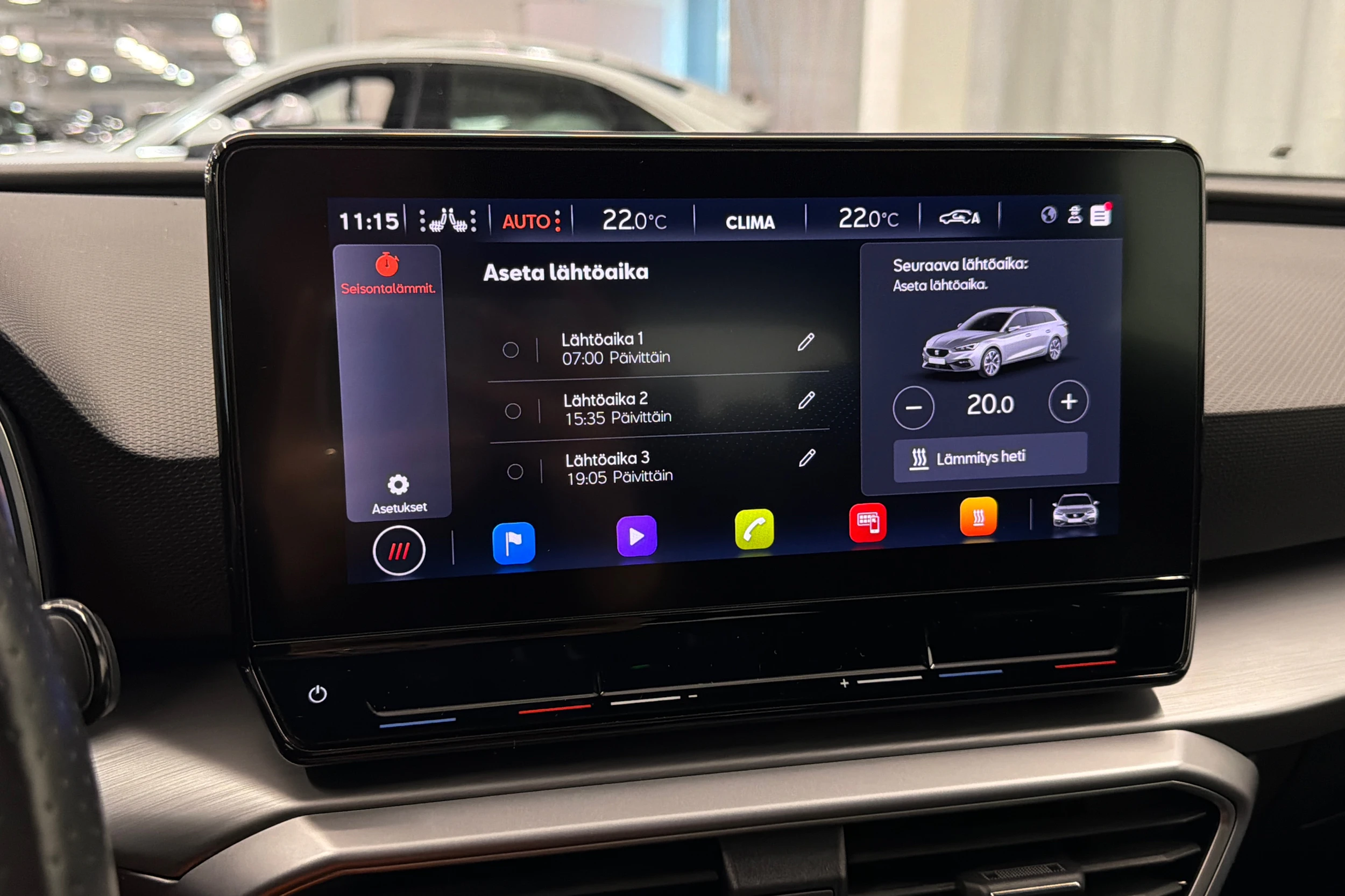 musta SEAT Leon Sportstourer 2022 kuva 30.