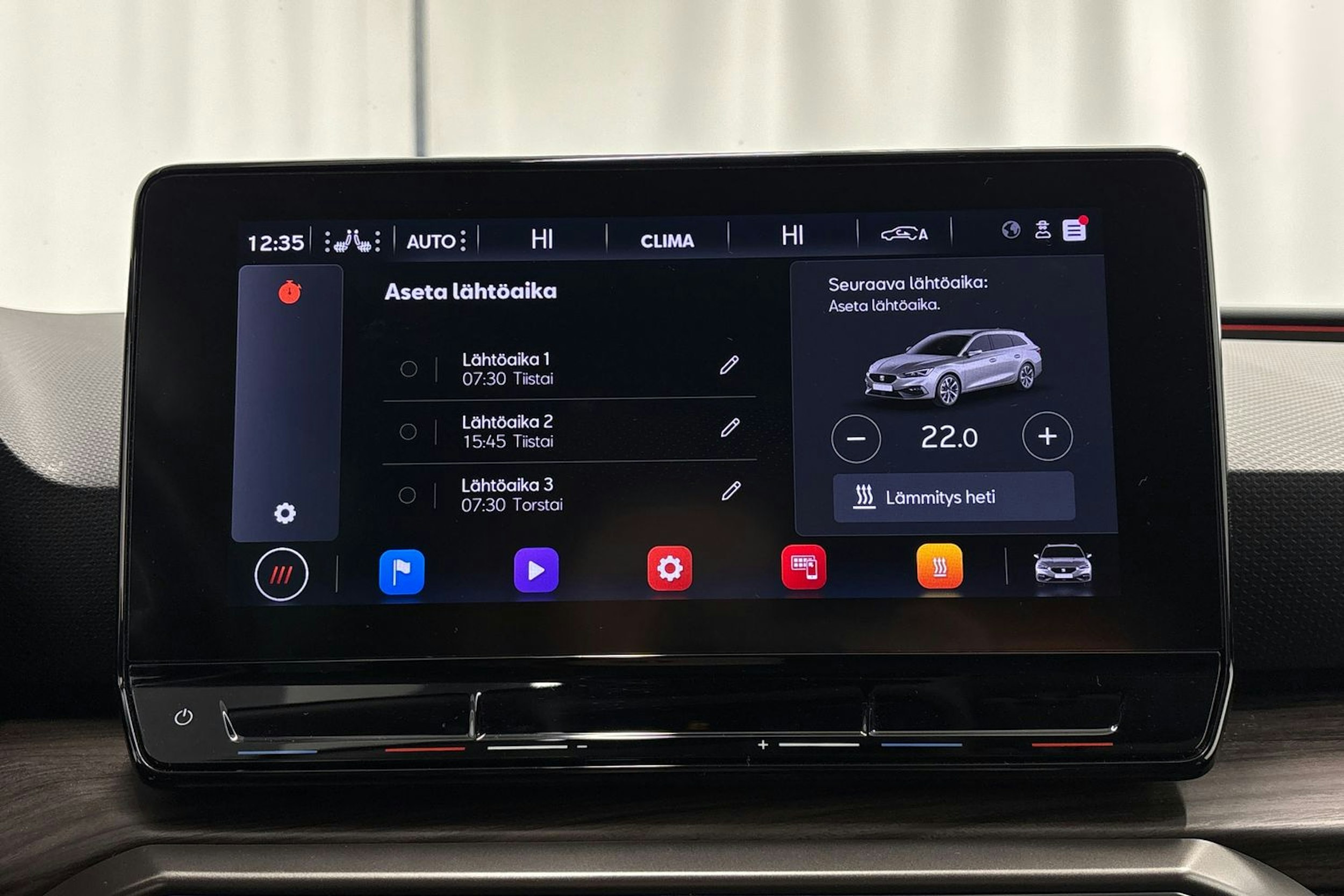 Musta SEAT LEON SPORTSTOURER 2022 kuva 16.