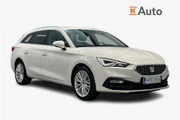 valkoinen SEAT Leon Sportstourer 2023 kuva 1.