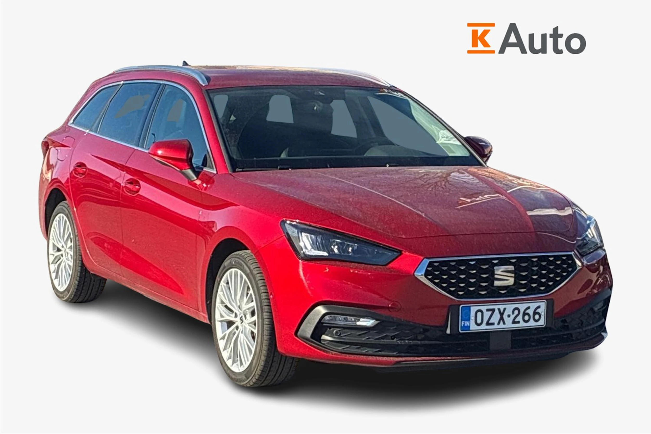 punainen SEAT Leon Sportstourer 2023 kuva 1.