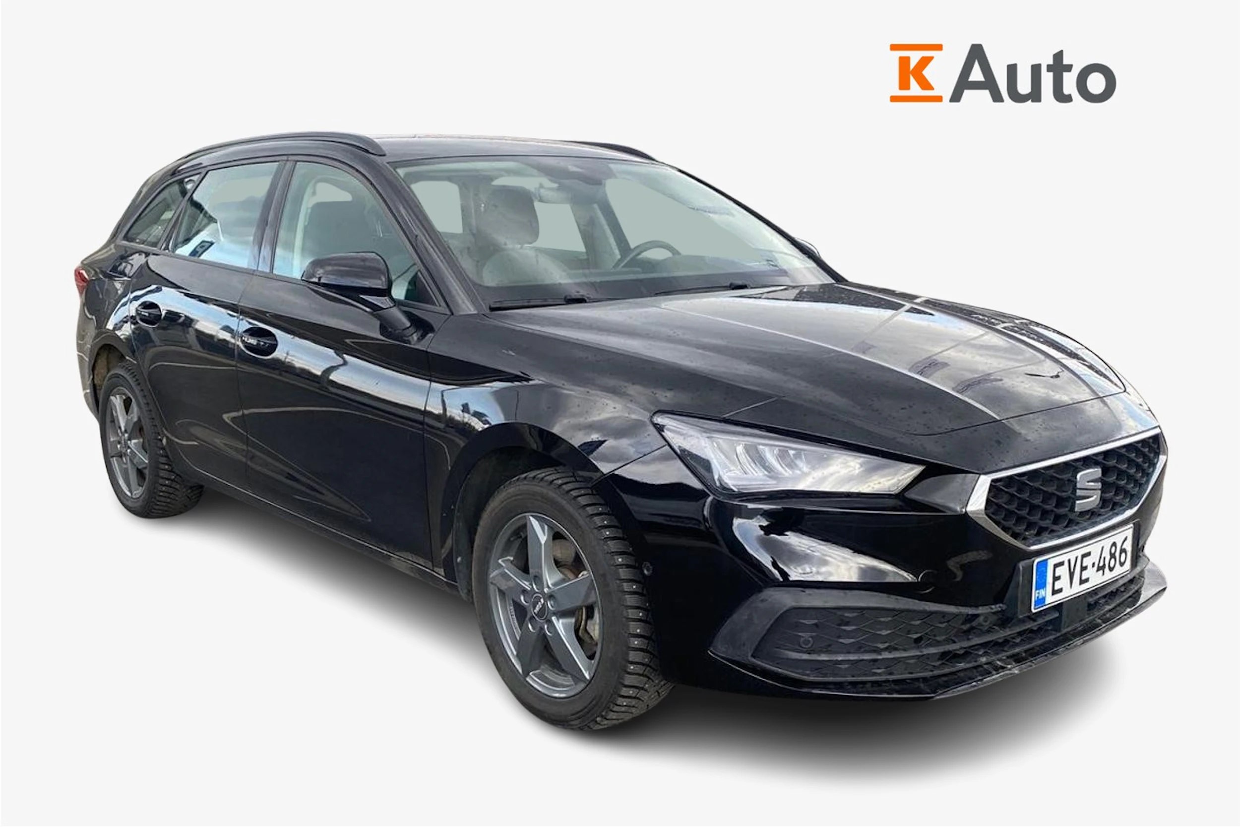musta SEAT Leon Sportstourer 2024 kuva 1.