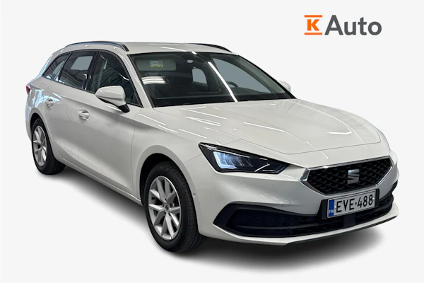 SEAT Leon Sportstourer 1,0 eTSI 110 Hybrid Style DSG | Tehdastakuu voimassa 6.5.2029 / 100 000km asti |