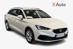 valkoinen SEAT Leon Sportstourer 2024 kuva 1.