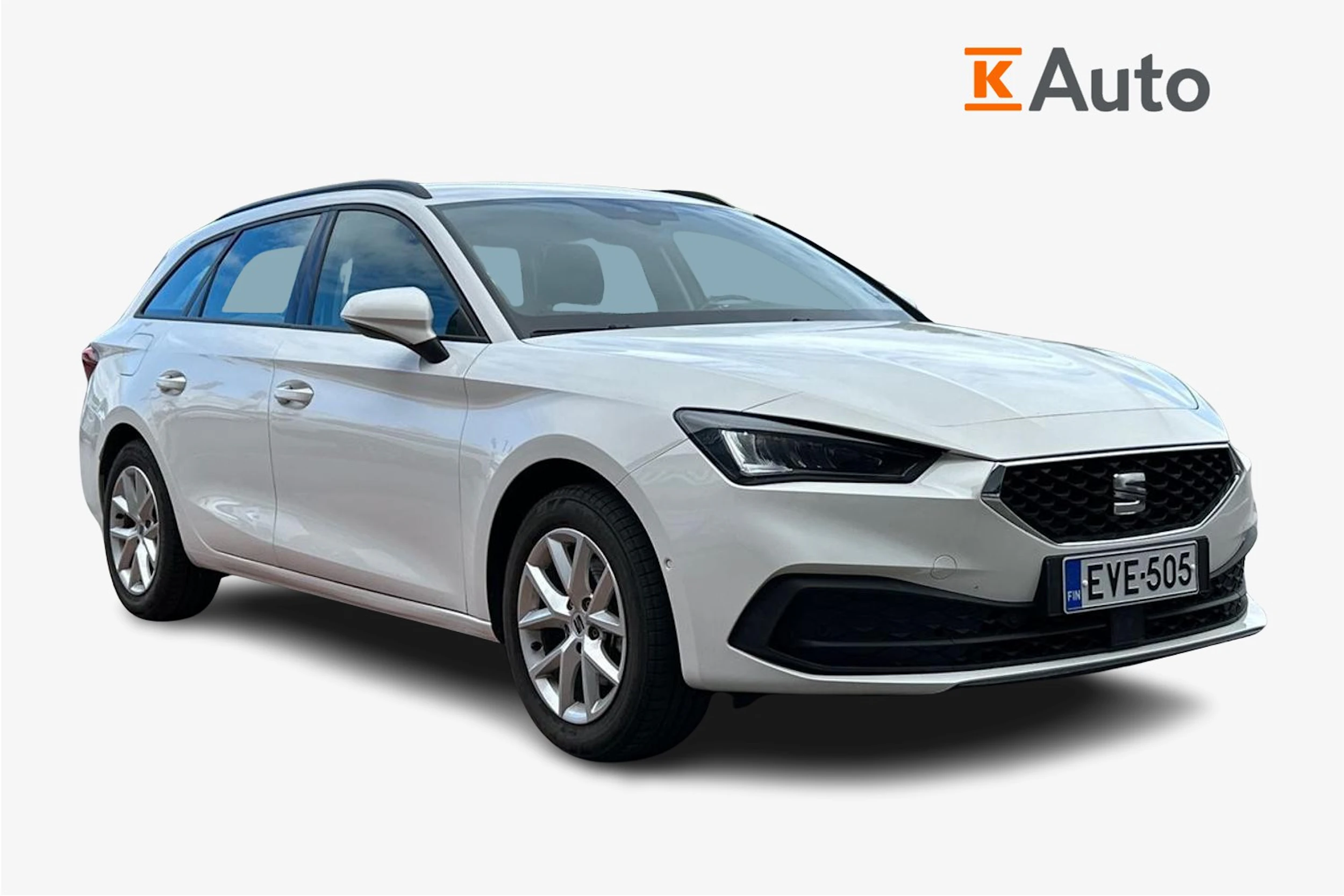 valkoinen SEAT Leon Sportstourer 2024 kuva 1.