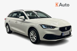 valkoinen SEAT Leon Sportstourer 2024 kuva 1.