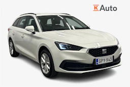 valkoinen SEAT Leon Sportstourer 2024 kuva 1.