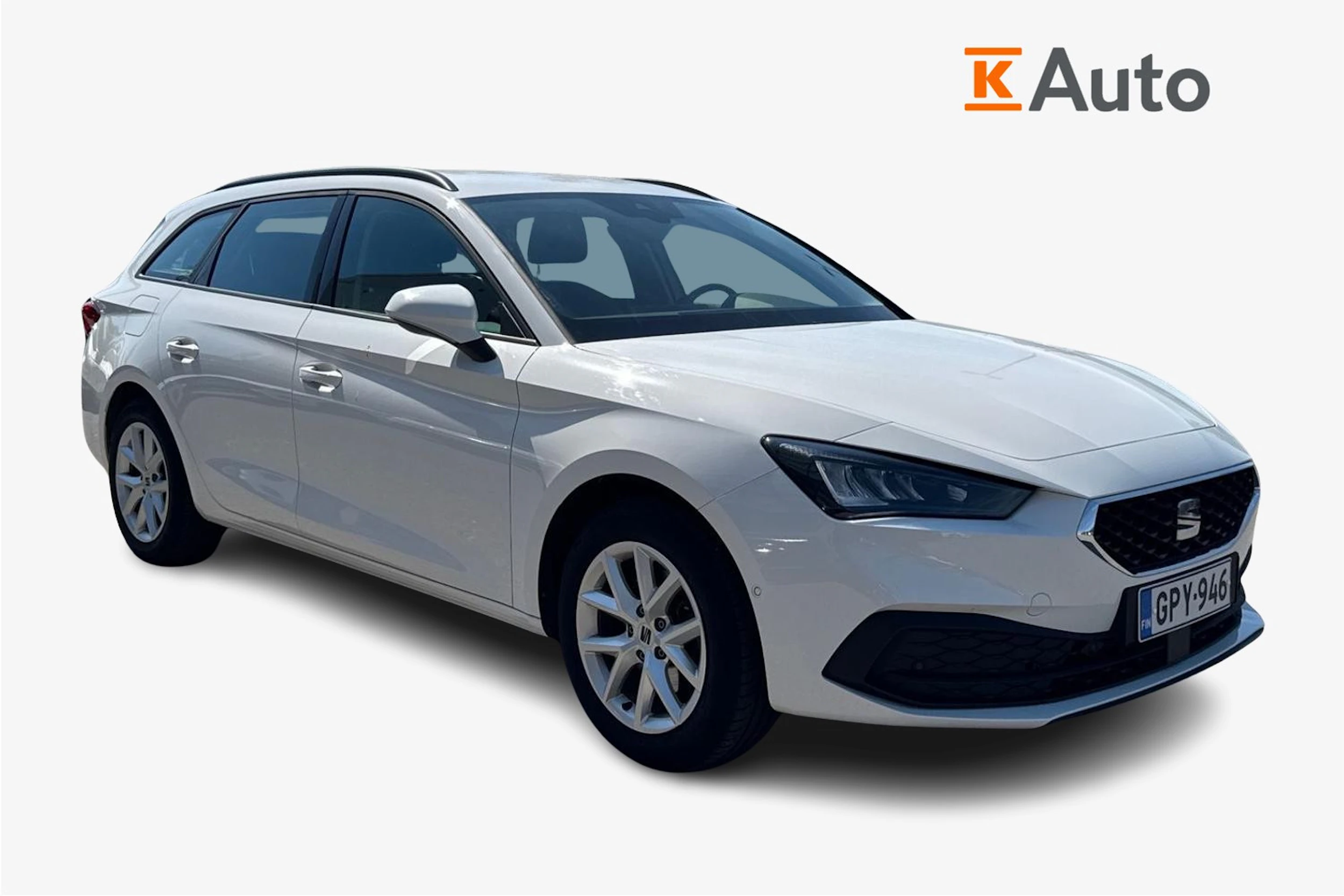 valkoinen SEAT Leon Sportstourer 2024 kuva 1.