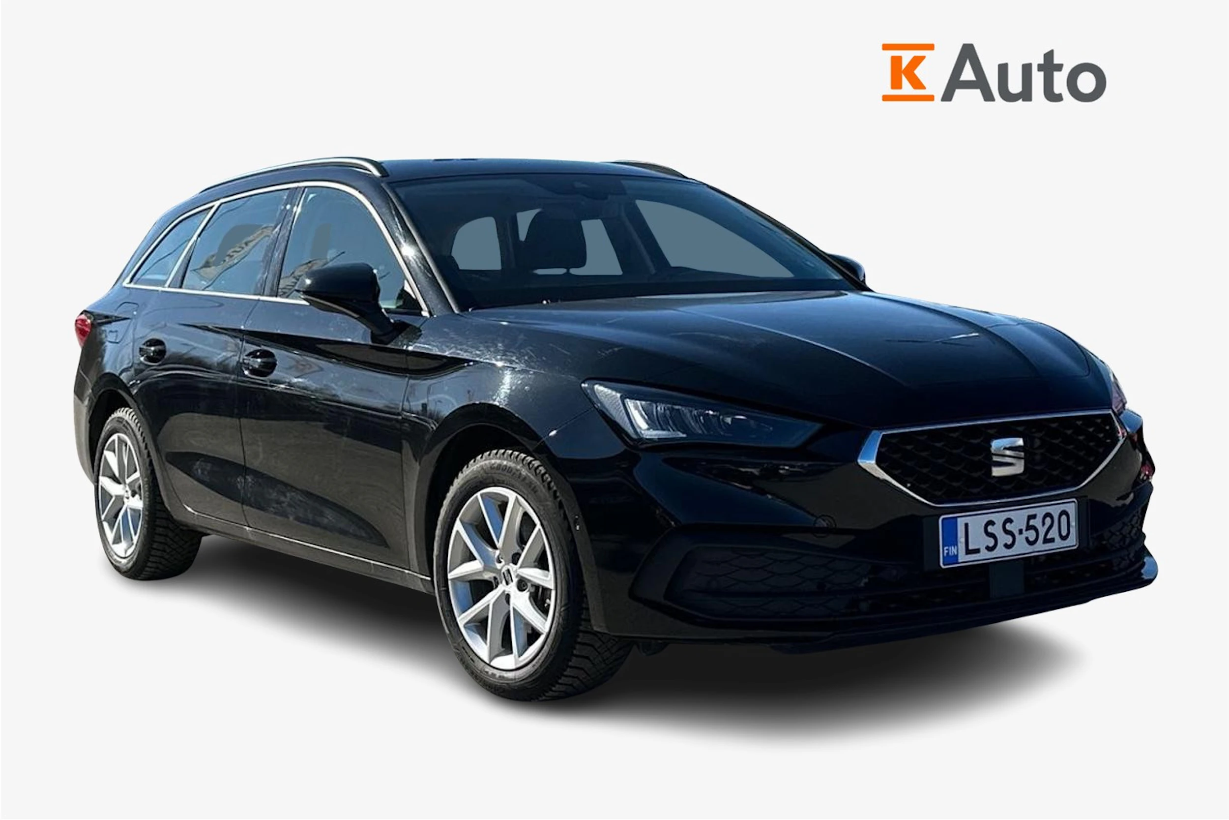 musta SEAT Leon Sportstourer 2024 kuva 1.