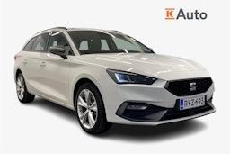 valkoinen SEAT Leon Sportstourer 2024 kuva 1.