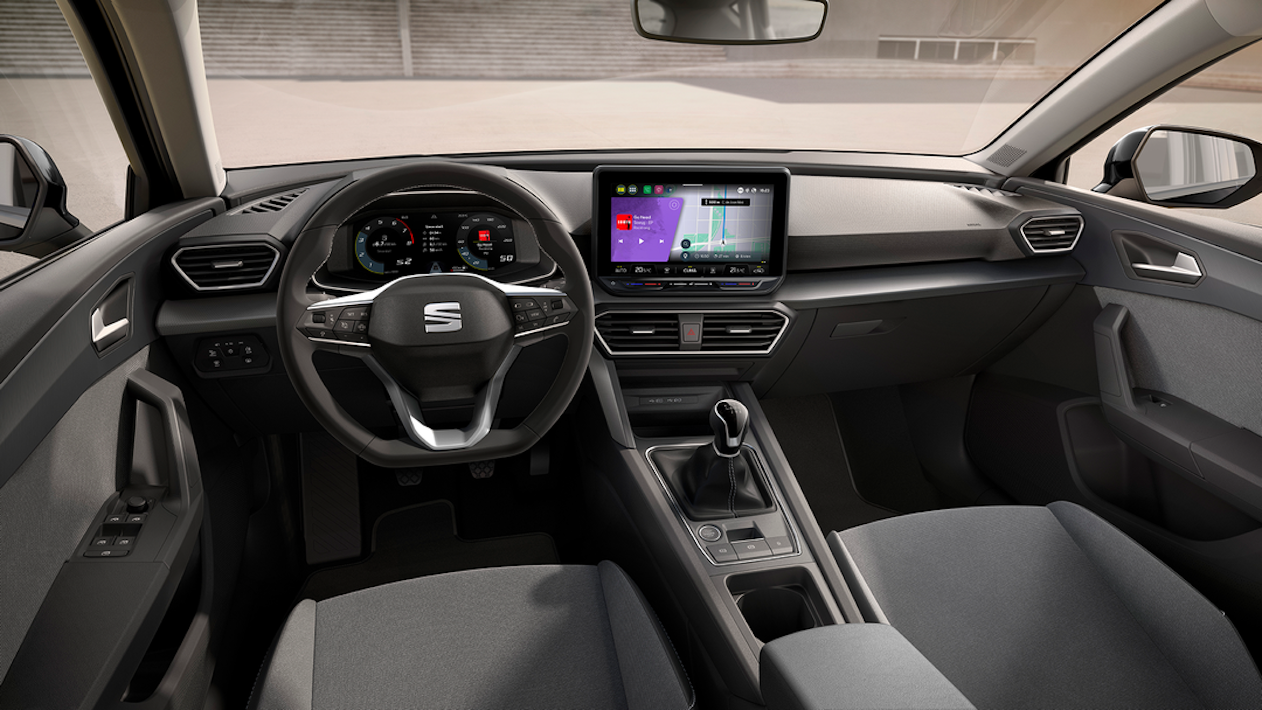 White SEAT Leon Sportstourer 2025 kuva 6.