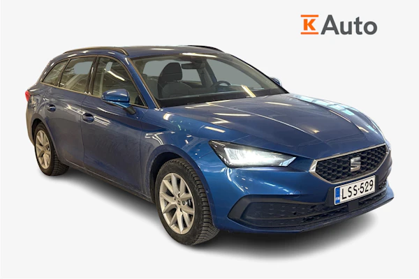 SEAT Leon Sportstourer 1,5 eTSI 150 Hybrid Style DSG | Seat tehdastakuu voimassa : 5v / 100tkm  15.7.2029 asti. |