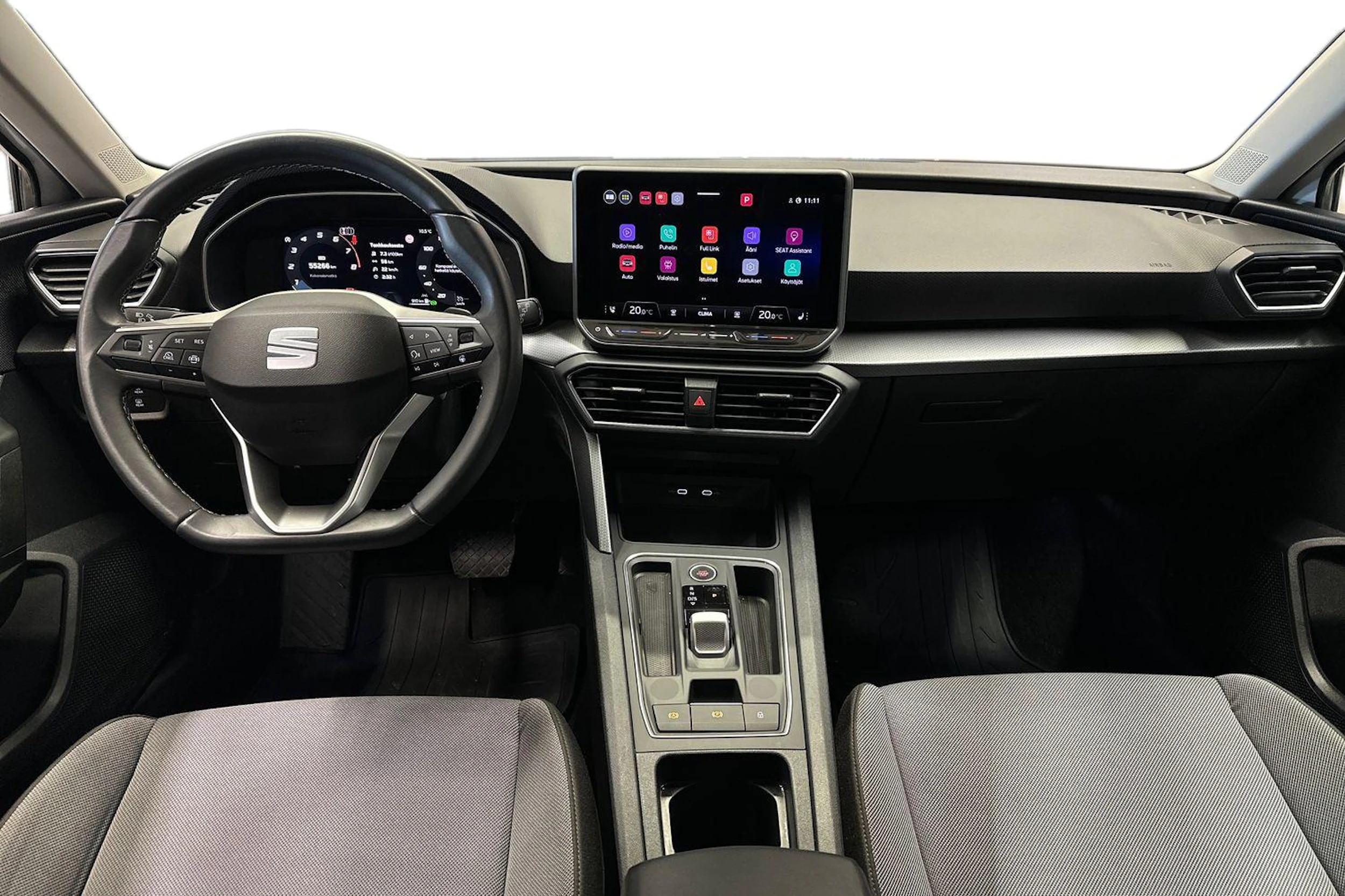 valkoinen SEAT Leon Sportstourer 2025 kuva 12.