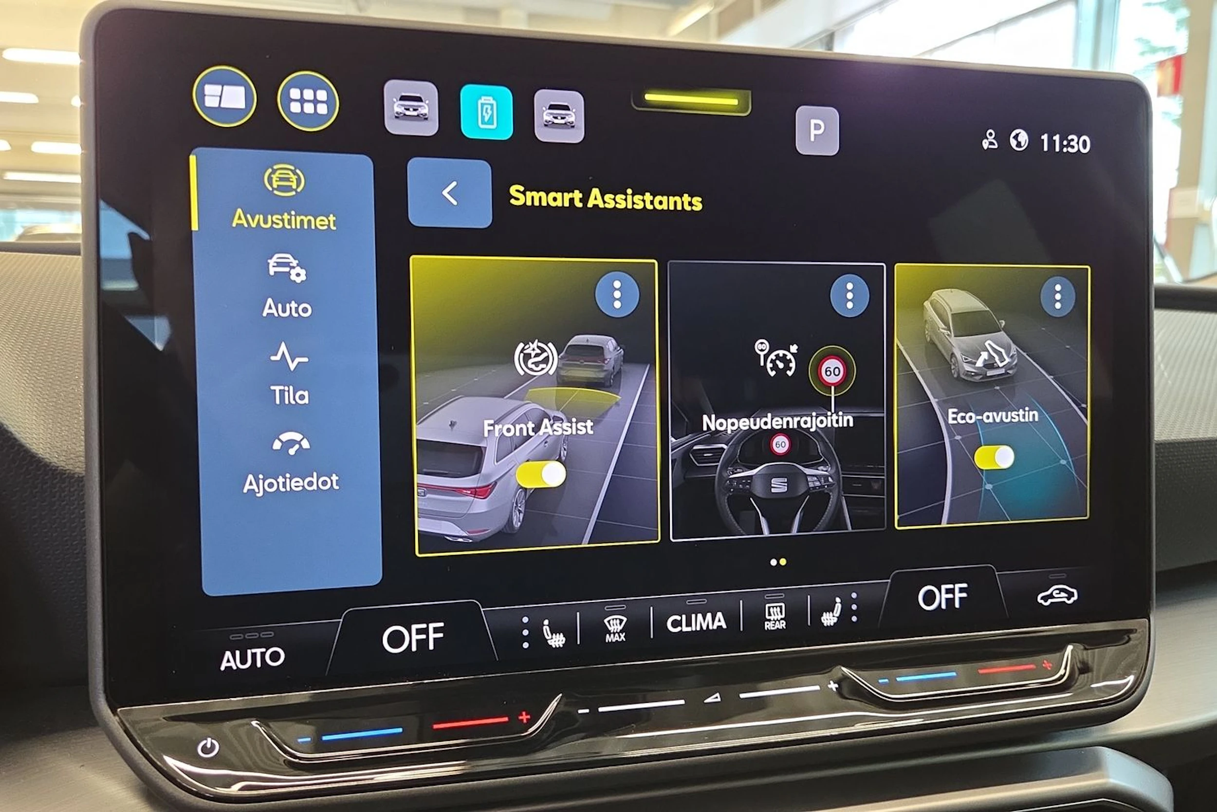 Valkoinen SEAT Leon Sportstourer 2025 kuva 16.