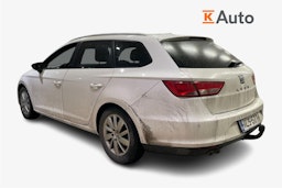 valkoinen SEAT Leon ST 2014 kuva 2.