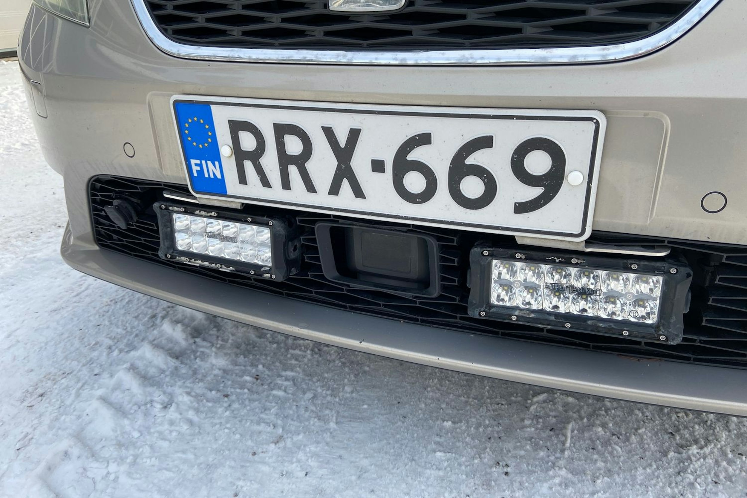 ruskea (beige) SEAT Leon ST 2014 kuva 15.