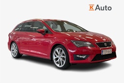 Punainen SEAT LEON ST 2014 kuva 1.