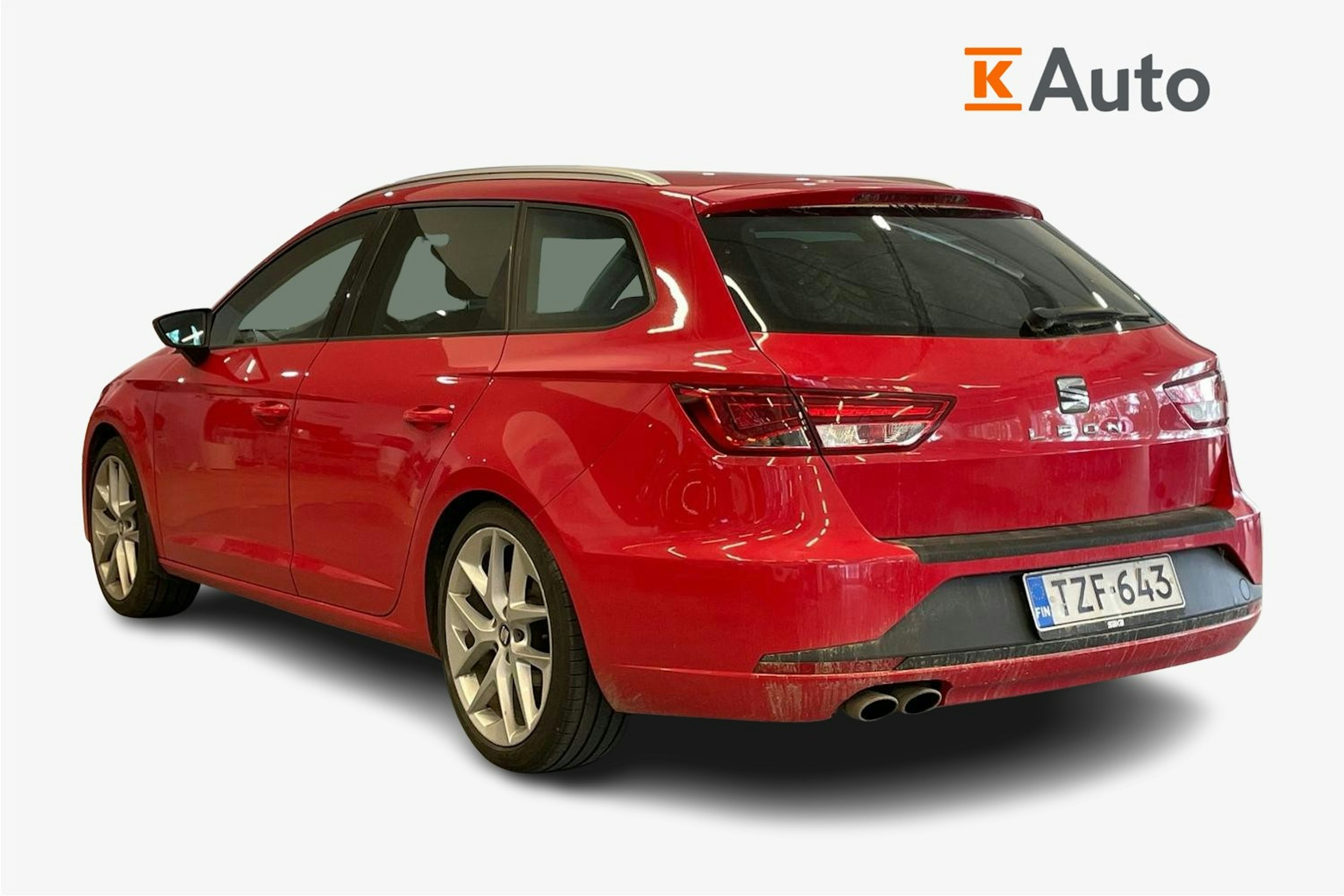 Punainen SEAT LEON ST 2014 kuva 2.